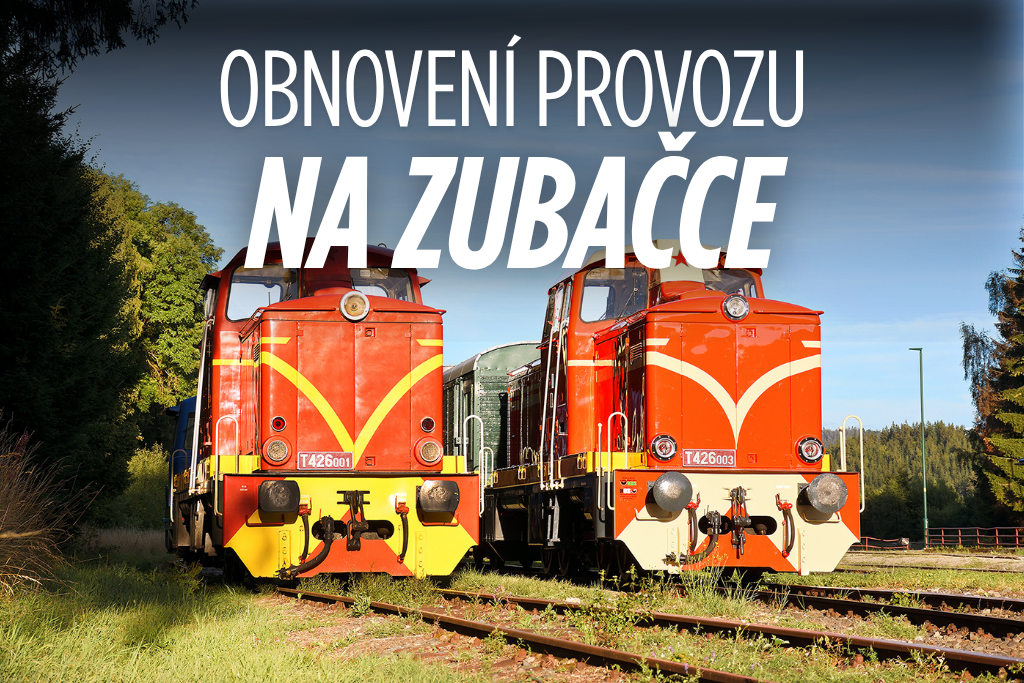 Obnovení provozu na Zubačce 1. listopadu