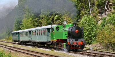 Parní vlaky Kořenov - Harrachov